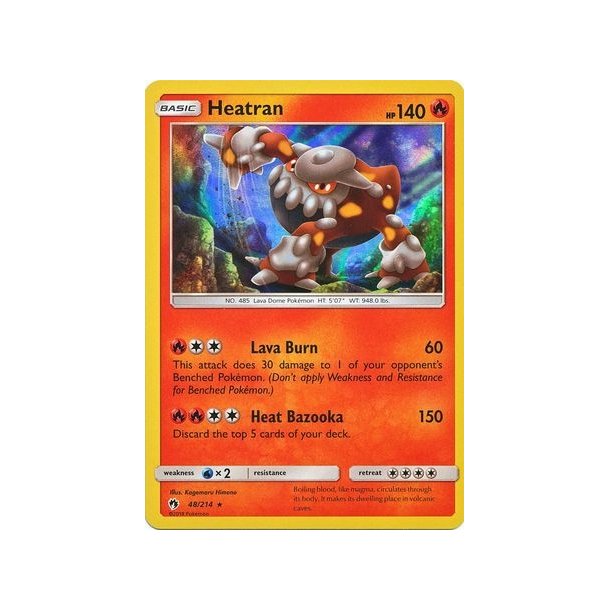 Heatran Holo Rare