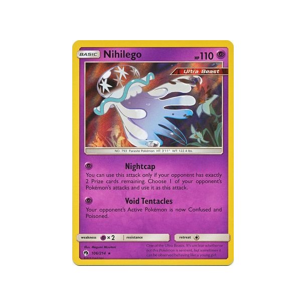 Nihilego Holo Rare
