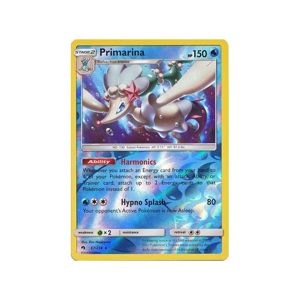 Primarina Holo Rare