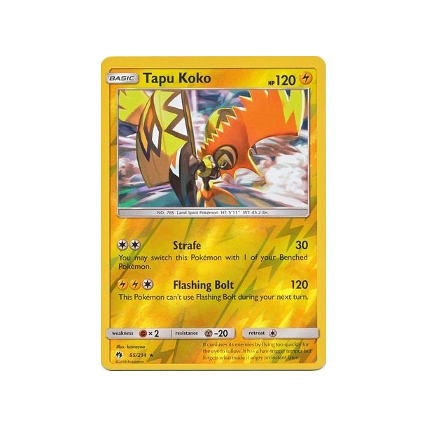 Tapu Koko Holo Rare
