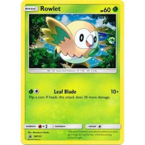 Rowlet Holo Rare
