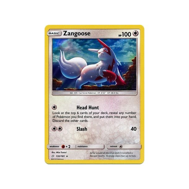 Zangoose Holo Rare