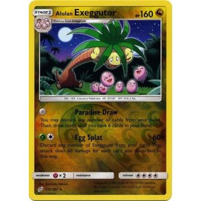 Alolan Exeggutor Holo Rare