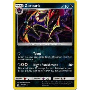 Zoroark Holo Rare