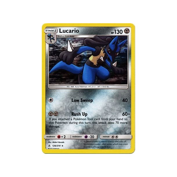 Lucario Holo Rare