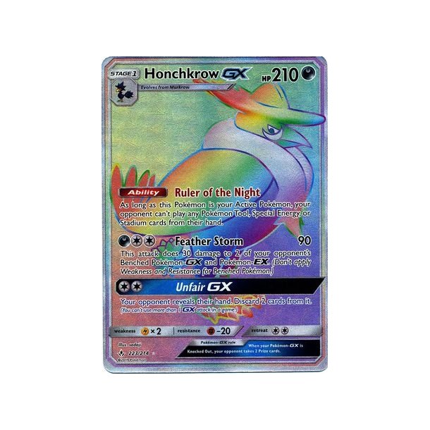 Honchkrow Hyper Rare GX