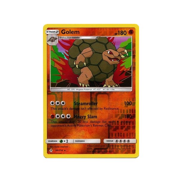 Golem Holo Rare