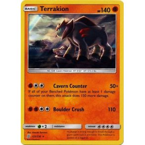 Terrakion Holo Rare