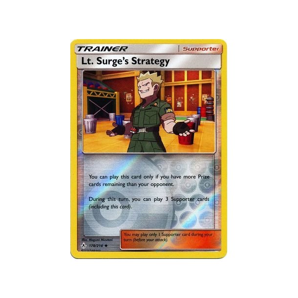 Lt. Surge's Strategy Holo