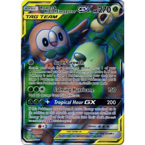 Rowlet & Alolan Exeggutor Full Art GX