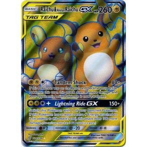 Raichu & Alolan Raichu Full Art GX