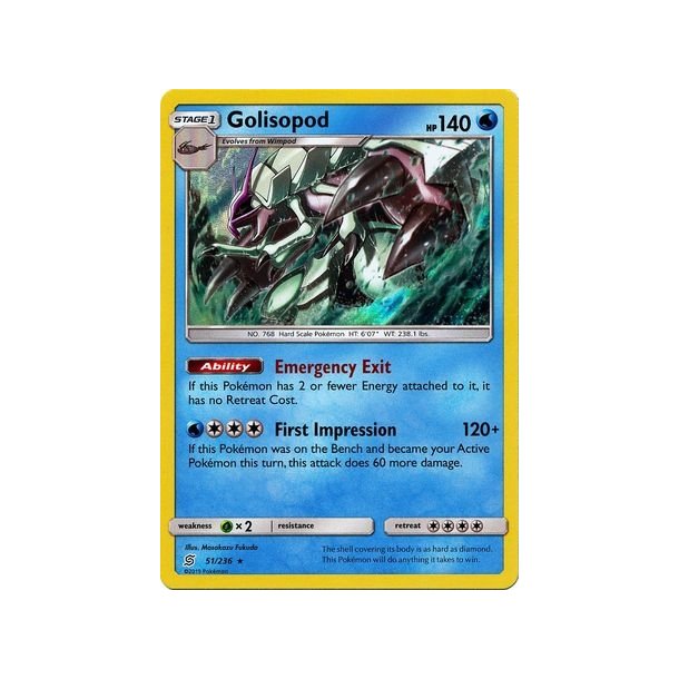 Golisopod Holo Rare
