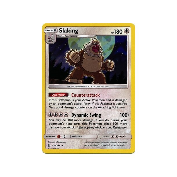 Slaking Holo Rare