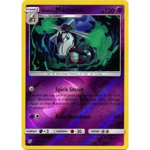 Alolan Marowak Holo Rare