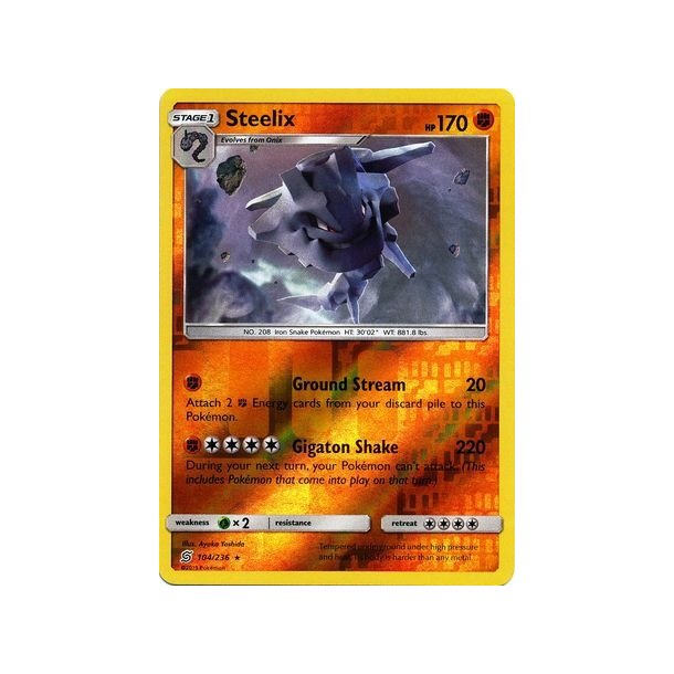 Steelix Holo Rare
