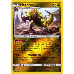 Haxorus Holo Rare
