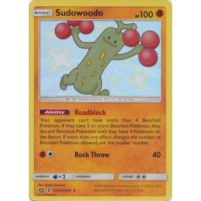 Sudowoodo Shiny Rare