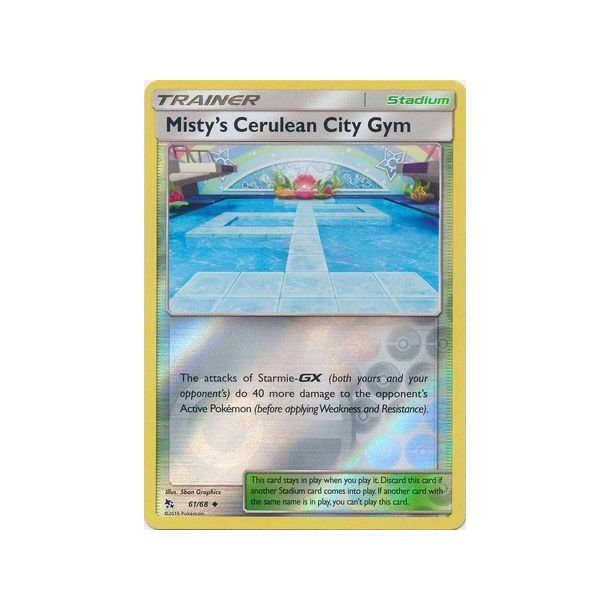 Misty's Cerulean City Gym Holo