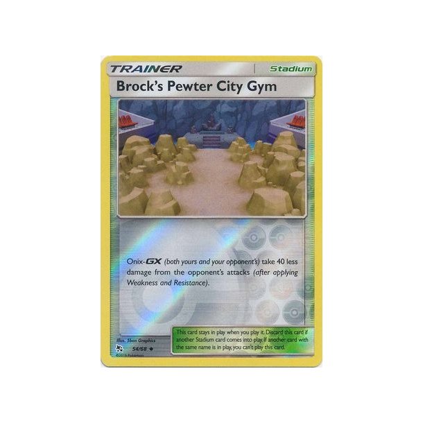 Brock's Pewter City Gym Holo