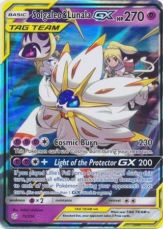 Pokemon Box Lunala-GX e Solgaleo-GX - sortidos Copag