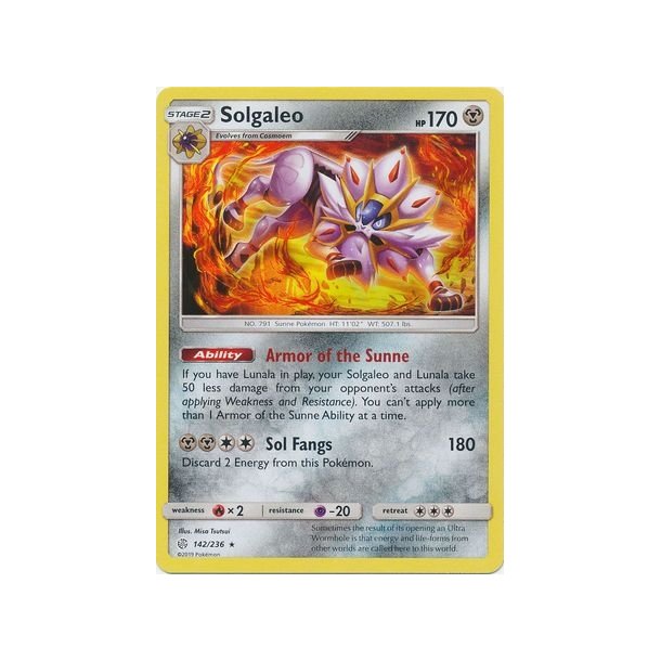 Solgaleo Holo Rare