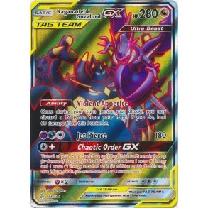 Naganadel & Guzzlord Full Art GX
