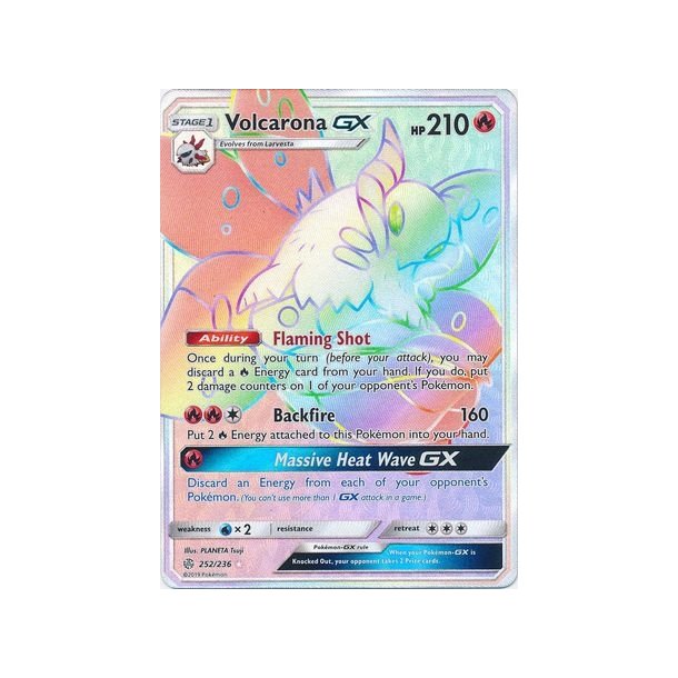 Volcarona Hyper Rare GX