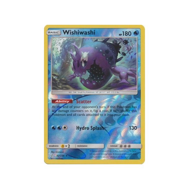 Wishiwashi Holo Rare