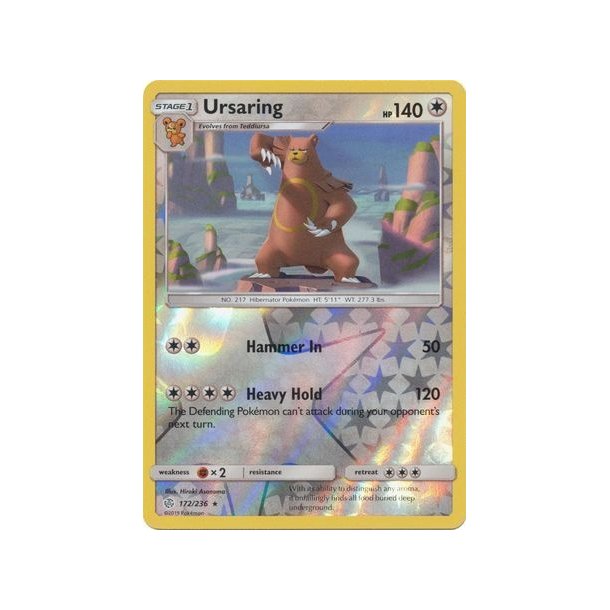 Ursaring Holo Rare