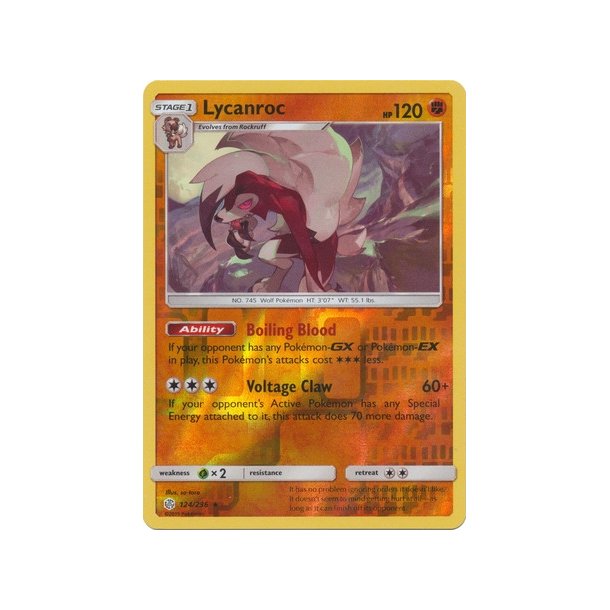 Lycanroc Holo Rare