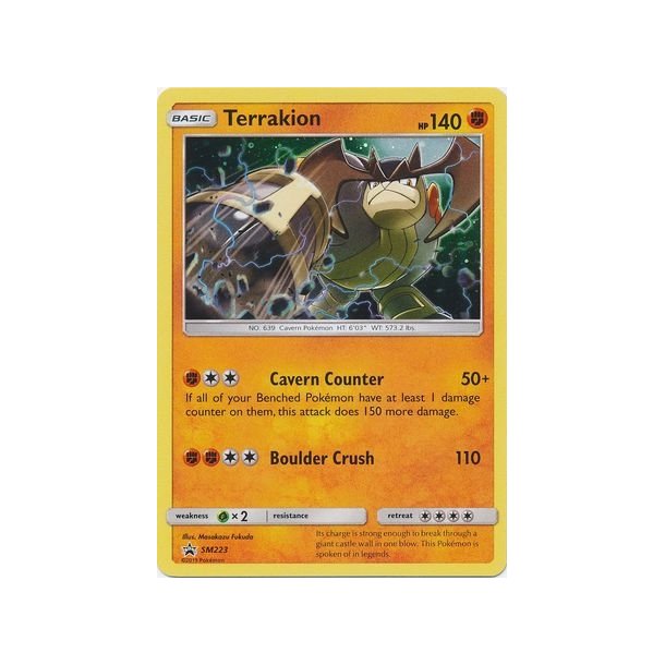 Terrakion Holo Rare