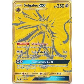 Solgaleo Secret Rare GX