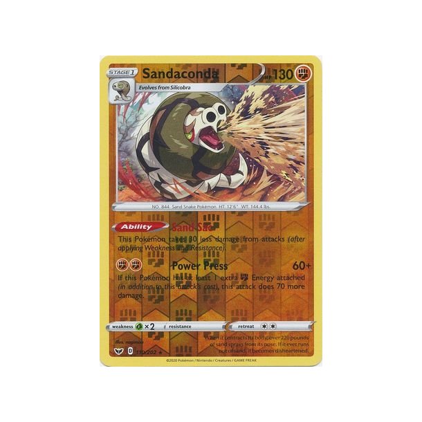 Sandaconda Holo Rare