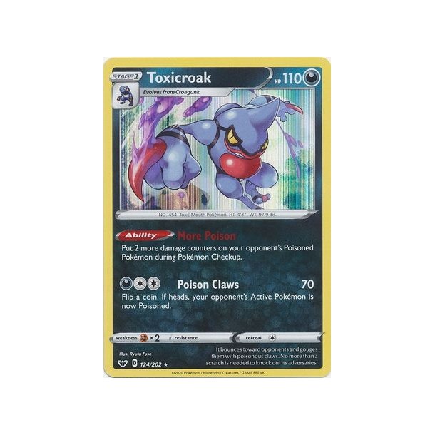 Toxicroak Holo Rare
