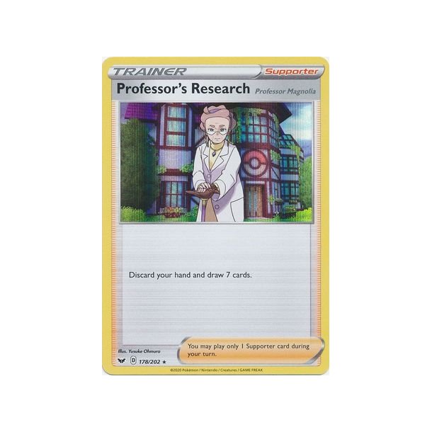 Professor's Research Holo Rare