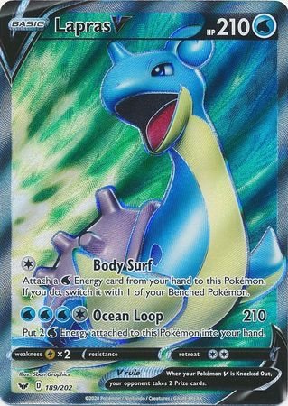 Lapras Full Art V