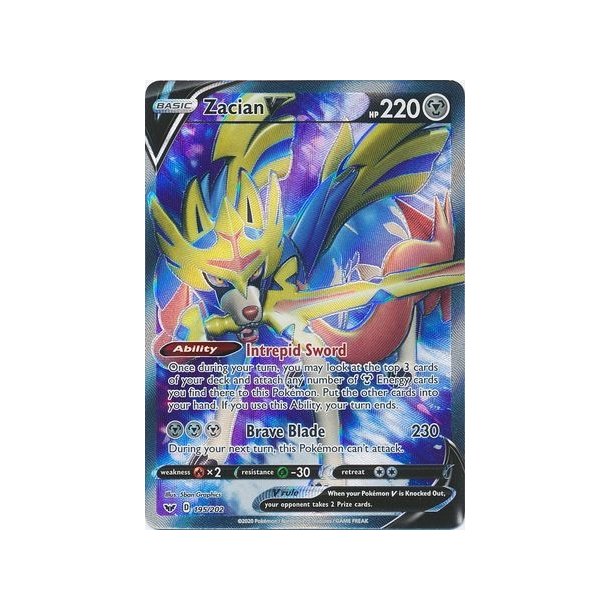 Zacian Full Art V