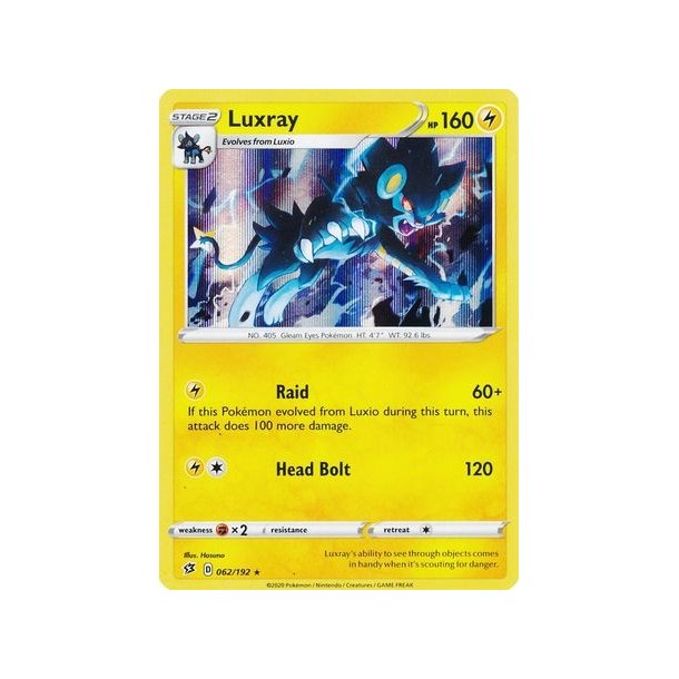 Luxray Holo Rare