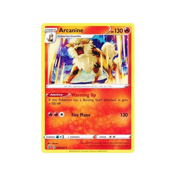 Arcanine Rare