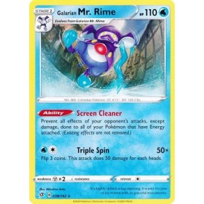 Galarian Mr. Rime Rare