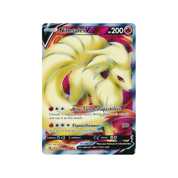 Ninetales Full Art V