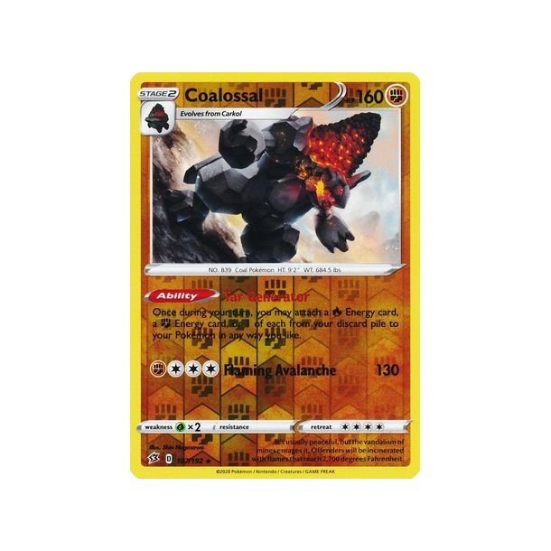 Coalossal Holo Rare