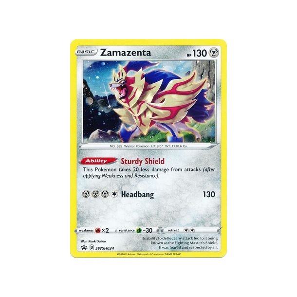 Zamazenta Holo Rare
