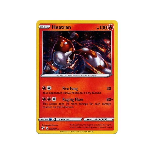 Heatran Holo Rare