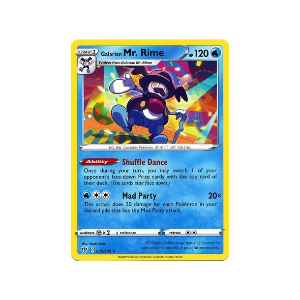 Galarian Mr. Rime Rare