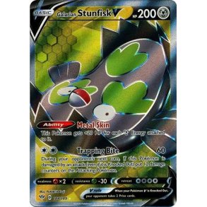 Galarian Stunfisk Full Art V