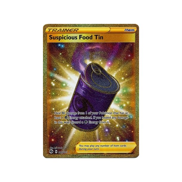 Suspicious Food Tin Secret Rare