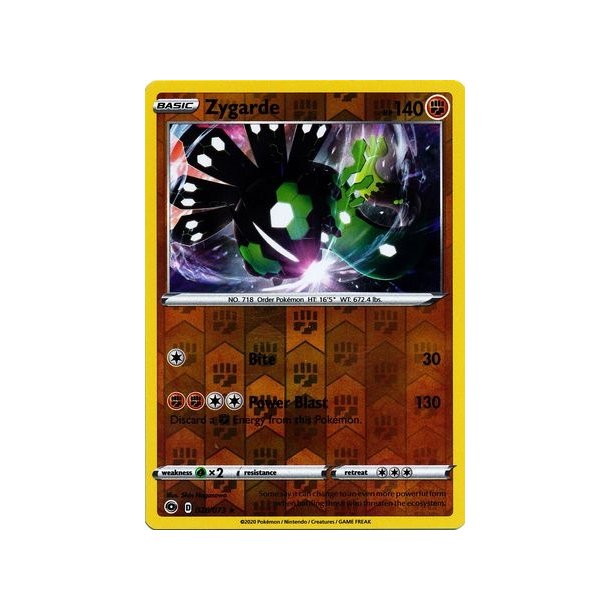 Zygarde Holo Rare
