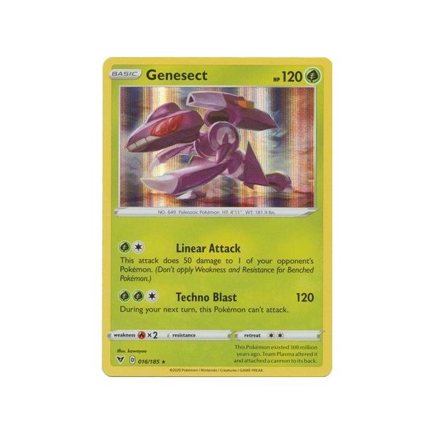 Genesect Holo Rare