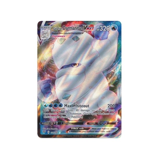 Galarian Darmanitan VMAX